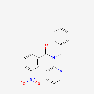 N-(4-tert-butylbenzyl)-3-nitro-N-(pyridin-2-yl)benzamide