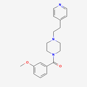 (3-Methoxyphenyl){4-[2-(pyridin-4-yl)ethyl]piperazin-1-yl}methanone