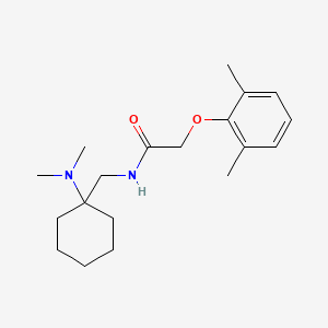 N-{[1-(dimethylamino)cyclohexyl]methyl}-2-(2,6-dimethylphenoxy)acetamide