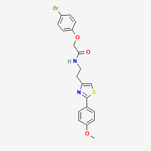 2-(4-bromophenoxy)-N-{2-[2-(4-methoxyphenyl)-1,3-thiazol-4-yl]ethyl}acetamide