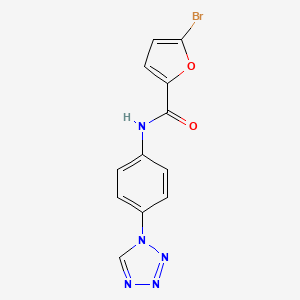 5-bromo-N-[4-(1H-tetrazol-1-yl)phenyl]furan-2-carboxamide