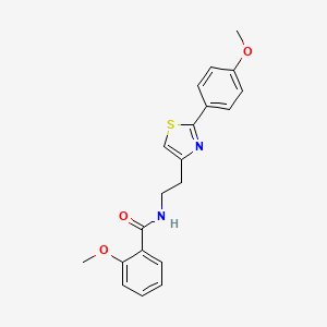 2-methoxy-N-{2-[2-(4-methoxyphenyl)-1,3-thiazol-4-yl]ethyl}benzamide