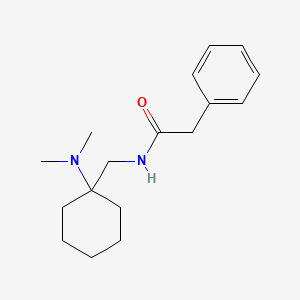 N-{[1-(dimethylamino)cyclohexyl]methyl}-2-phenylacetamide