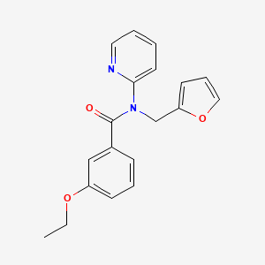 3-ethoxy-N-(furan-2-ylmethyl)-N-(pyridin-2-yl)benzamide