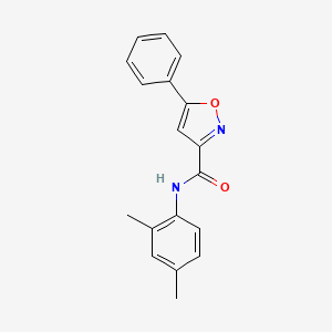 N-(2,4-dimethylphenyl)-5-phenyl-1,2-oxazole-3-carboxamide