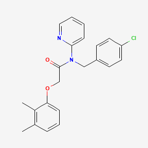 N-(4-chlorobenzyl)-2-(2,3-dimethylphenoxy)-N-(pyridin-2-yl)acetamide