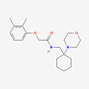 2-(2,3-dimethylphenoxy)-N-{[1-(morpholin-4-yl)cyclohexyl]methyl}acetamide