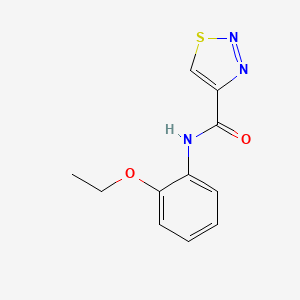 N-(2-ethoxyphenyl)-1,2,3-thiadiazole-4-carboxamide