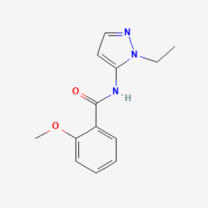 N-(1-ethyl-1H-pyrazol-5-yl)-2-methoxybenzamide