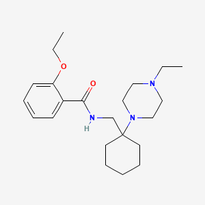 2-ethoxy-N-{[1-(4-ethylpiperazin-1-yl)cyclohexyl]methyl}benzamide