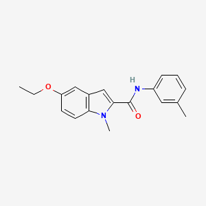 5-ethoxy-1-methyl-N-(3-methylphenyl)-1H-indole-2-carboxamide