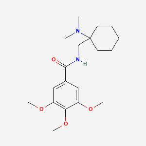 N-[[1-(dimethylamino)cyclohexyl]methyl]-3,4,5-trimethoxybenzamide