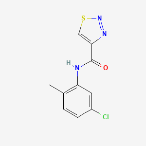 N-(5-chloro-2-methylphenyl)-1,2,3-thiadiazole-4-carboxamide