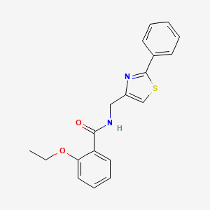 2-ethoxy-N-[(2-phenyl-1,3-thiazol-4-yl)methyl]benzamide