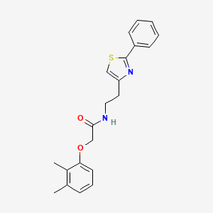 2-(2,3-dimethylphenoxy)-N-[2-(2-phenyl-1,3-thiazol-4-yl)ethyl]acetamide