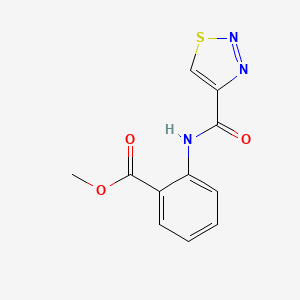 Methyl 2-[(1,2,3-thiadiazol-4-ylcarbonyl)amino]benzoate