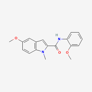 5-methoxy-N-(2-methoxyphenyl)-1-methyl-1H-indole-2-carboxamide