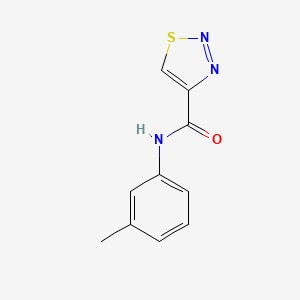 N-(3-methylphenyl)-1,2,3-thiadiazole-4-carboxamide