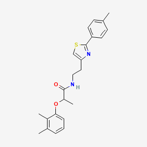 2-(2,3-dimethylphenoxy)-N-{2-[2-(4-methylphenyl)-1,3-thiazol-4-yl]ethyl}propanamide