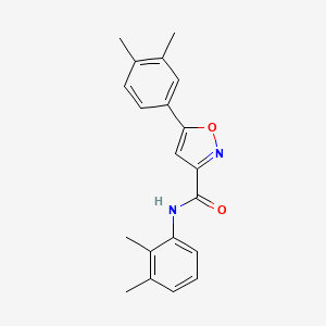 N-(2,3-dimethylphenyl)-5-(3,4-dimethylphenyl)-1,2-oxazole-3-carboxamide