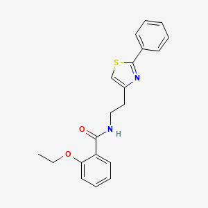 2-ethoxy-N-[2-(2-phenyl-1,3-thiazol-4-yl)ethyl]benzamide