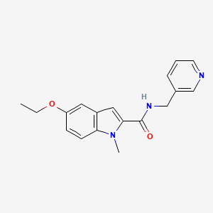 5-ethoxy-1-methyl-N-(pyridin-3-ylmethyl)-1H-indole-2-carboxamide