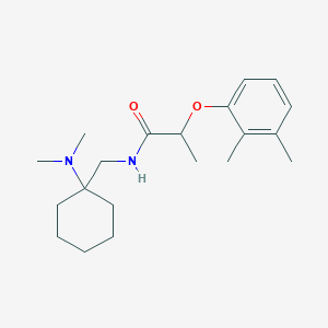 N-{[1-(dimethylamino)cyclohexyl]methyl}-2-(2,3-dimethylphenoxy)propanamide