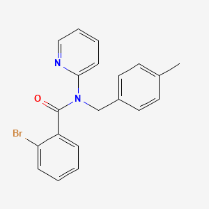 2-bromo-N-(4-methylbenzyl)-N-(pyridin-2-yl)benzamide