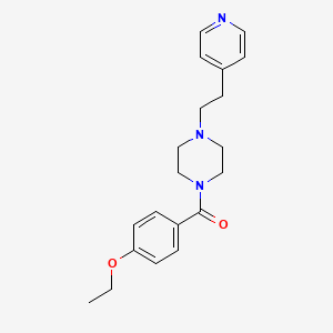 (4-Ethoxyphenyl){4-[2-(pyridin-4-yl)ethyl]piperazin-1-yl}methanone