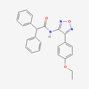 N-[4-(4-ethoxyphenyl)-1,2,5-oxadiazol-3-yl]-2,2-diphenylacetamide