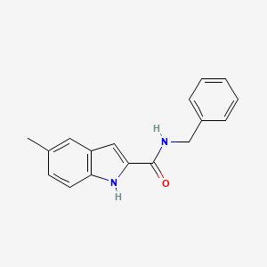 N-benzyl-5-methyl-1H-indole-2-carboxamide