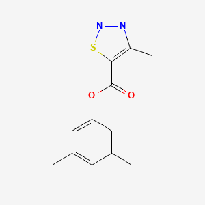 3,5-Dimethylphenyl 4-methyl-1,2,3-thiadiazole-5-carboxylate