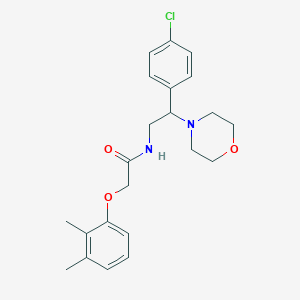 N-[2-(4-chlorophenyl)-2-(morpholin-4-yl)ethyl]-2-(2,3-dimethylphenoxy)acetamide