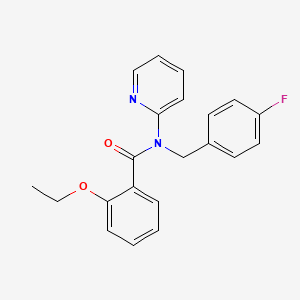 2-ethoxy-N-(4-fluorobenzyl)-N-(pyridin-2-yl)benzamide