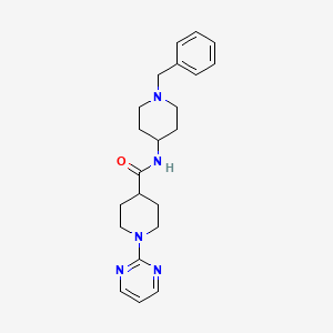 N-(1-benzylpiperidin-4-yl)-1-(pyrimidin-2-yl)piperidine-4-carboxamide