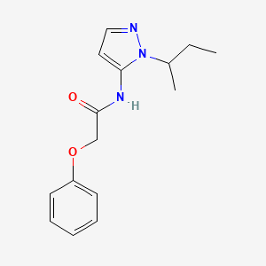 N-[1-(butan-2-yl)-1H-pyrazol-5-yl]-2-phenoxyacetamide