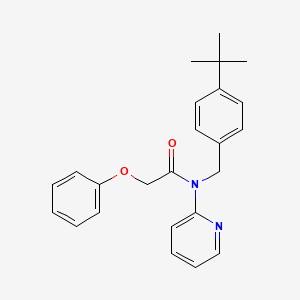 N-(4-tert-butylbenzyl)-2-phenoxy-N-(pyridin-2-yl)acetamide