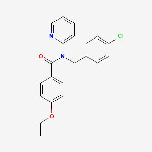 N-(4-chlorobenzyl)-4-ethoxy-N-(pyridin-2-yl)benzamide