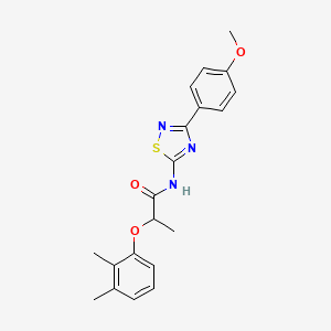 2-(2,3-dimethylphenoxy)-N-[3-(4-methoxyphenyl)-1,2,4-thiadiazol-5-yl]propanamide