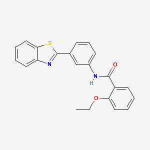 N-[3-(1,3-benzothiazol-2-yl)phenyl]-2-ethoxybenzamide