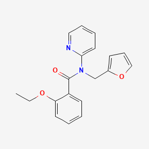 2-ethoxy-N-(furan-2-ylmethyl)-N-(pyridin-2-yl)benzamide