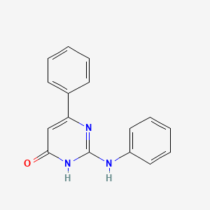 4-Hydroxy-2-phenylamino-6-phenylpyrimidine