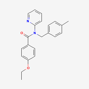 4-ethoxy-N-(4-methylbenzyl)-N-(pyridin-2-yl)benzamide