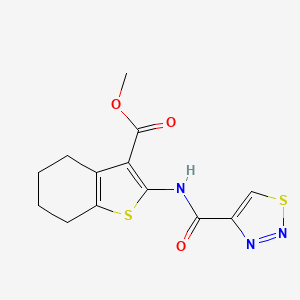 Methyl 2-[(1,2,3-thiadiazol-4-ylcarbonyl)amino]-4,5,6,7-tetrahydro-1-benzothiophene-3-carboxylate