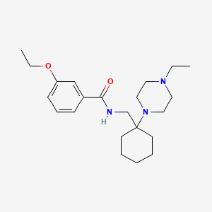 3-ethoxy-N-{[1-(4-ethylpiperazin-1-yl)cyclohexyl]methyl}benzamide