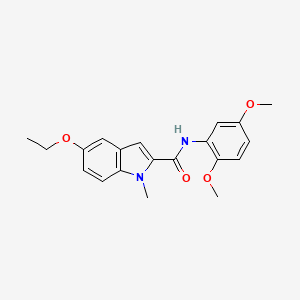 N-(2,5-dimethoxyphenyl)-5-ethoxy-1-methyl-1H-indole-2-carboxamide