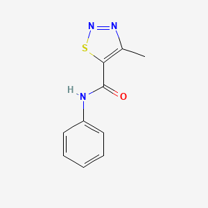 4-methyl-N-phenyl-1,2,3-thiadiazole-5-carboxamide