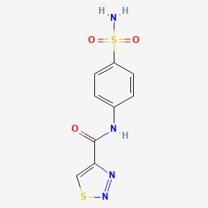 N-(4-sulfamoylphenyl)-1,2,3-thiadiazole-4-carboxamide