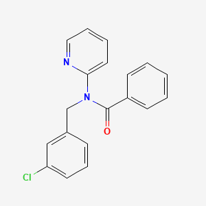 N-(3-chlorobenzyl)-N-(pyridin-2-yl)benzamide