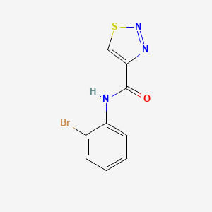 N-(2-bromophenyl)-1,2,3-thiadiazole-4-carboxamide